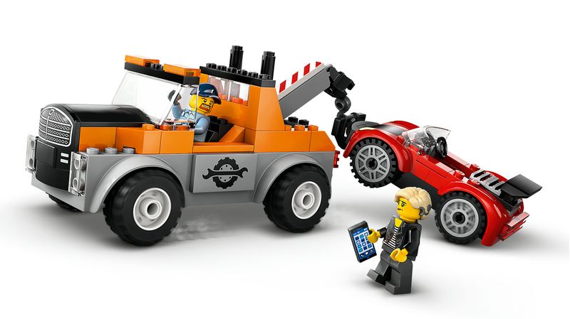 Autogru-e-officina-auto-sportive---Lego-City-60435