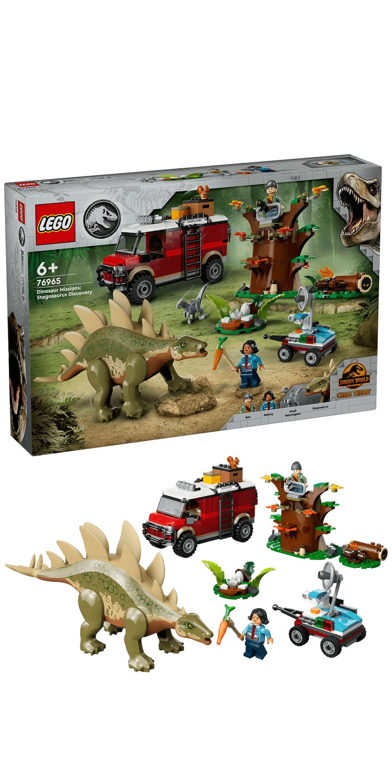 Missione-dinosauro--scoperta-dello-stegosauro---Lego-Jurassic-World-76965