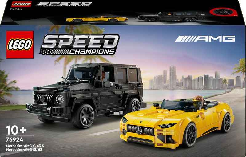 Mercedes-AMG-G-63-e-Mercedes-AMG-SL-63---Lego-Speed-Champions-76924