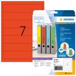 HERMA Special - Permanent self-adhesive matte opaque file folder paper labels - Rot - 192 x 38 mm - 175 Etikett(en) (25