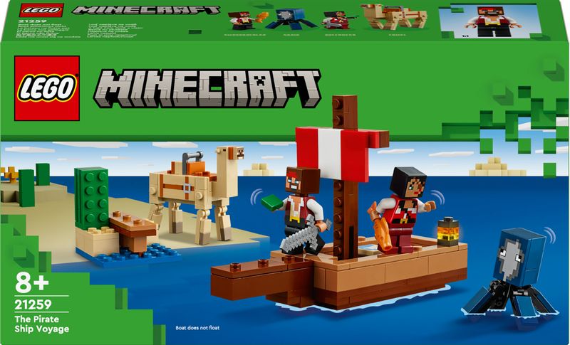 Il-viaggio-del-galeone-dei-pirati---Lego-Minecraft-21259