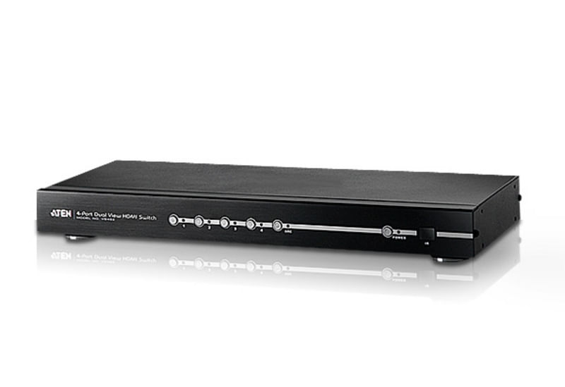 ATEN-4Port-Dual-View-HDMI-Switch-OSD-3D--1080P-Audio-Return-Channel--RS232