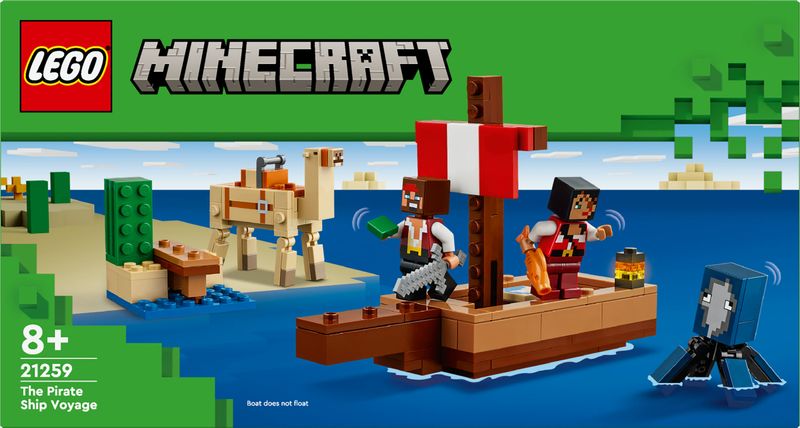 Il-viaggio-del-galeone-dei-pirati---Lego-Minecraft-21259