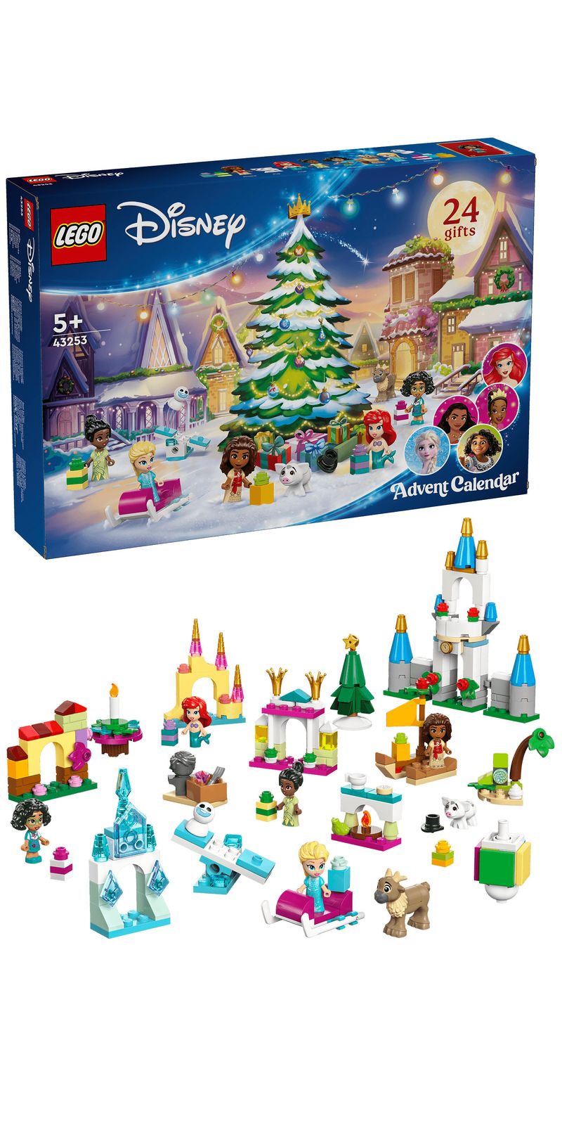 Calendario-dell’Avvento-2024-LEGO-Disney---43253