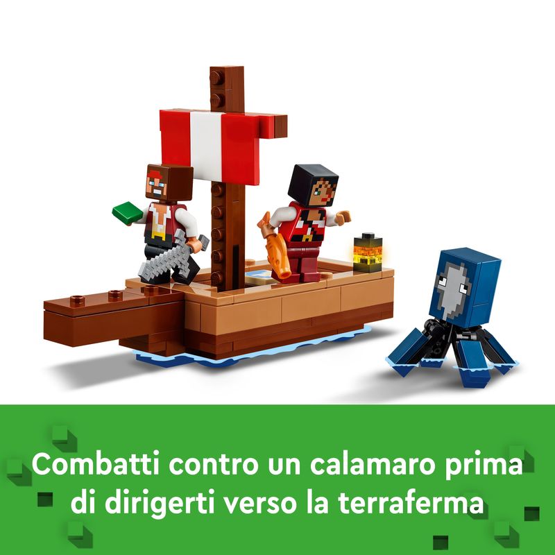 Il-viaggio-del-galeone-dei-pirati---Lego-Minecraft-21259