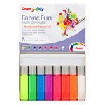 PENTEL-ARTS-fabric-fun-colori-fluorescenti-per-tessuto-set-8-colori