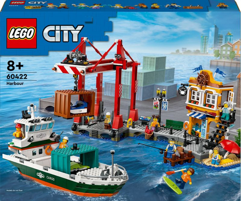 Porto-e-nave-merci---Lego-City-60422