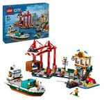 Porto-e-nave-merci---Lego-City-60422