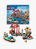 Porto-e-nave-merci---Lego-City-60422