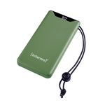 Intenso Power Bank  F10000 Pd Qualcomm Quick Charge 3.0 Digital Percentage Display Verde