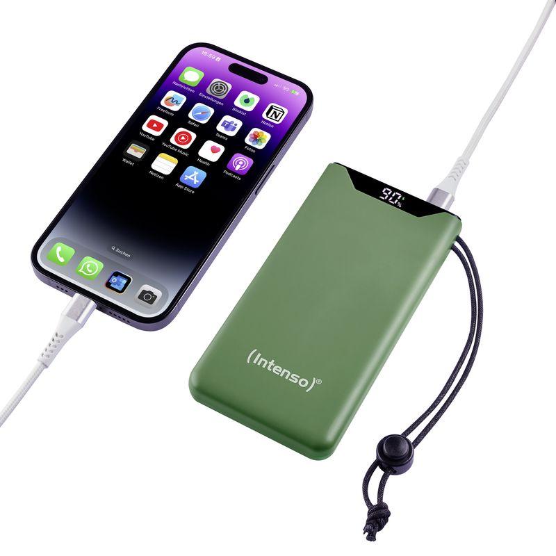 Intenso-Power-Bank--F10000-Pd-Qualcomm-Quick-Charge-3.0-Digital-Percentage-Display-Verde