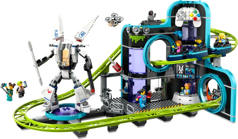 Montagne-russe-di-Robot-World---Lego-City-60421