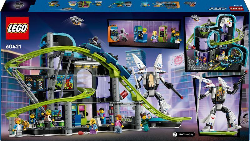 Montagne-russe-di-Robot-World---Lego-City-60421