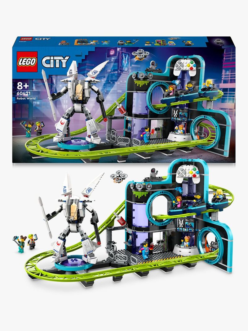 Montagne-russe-di-Robot-World---Lego-City-60421