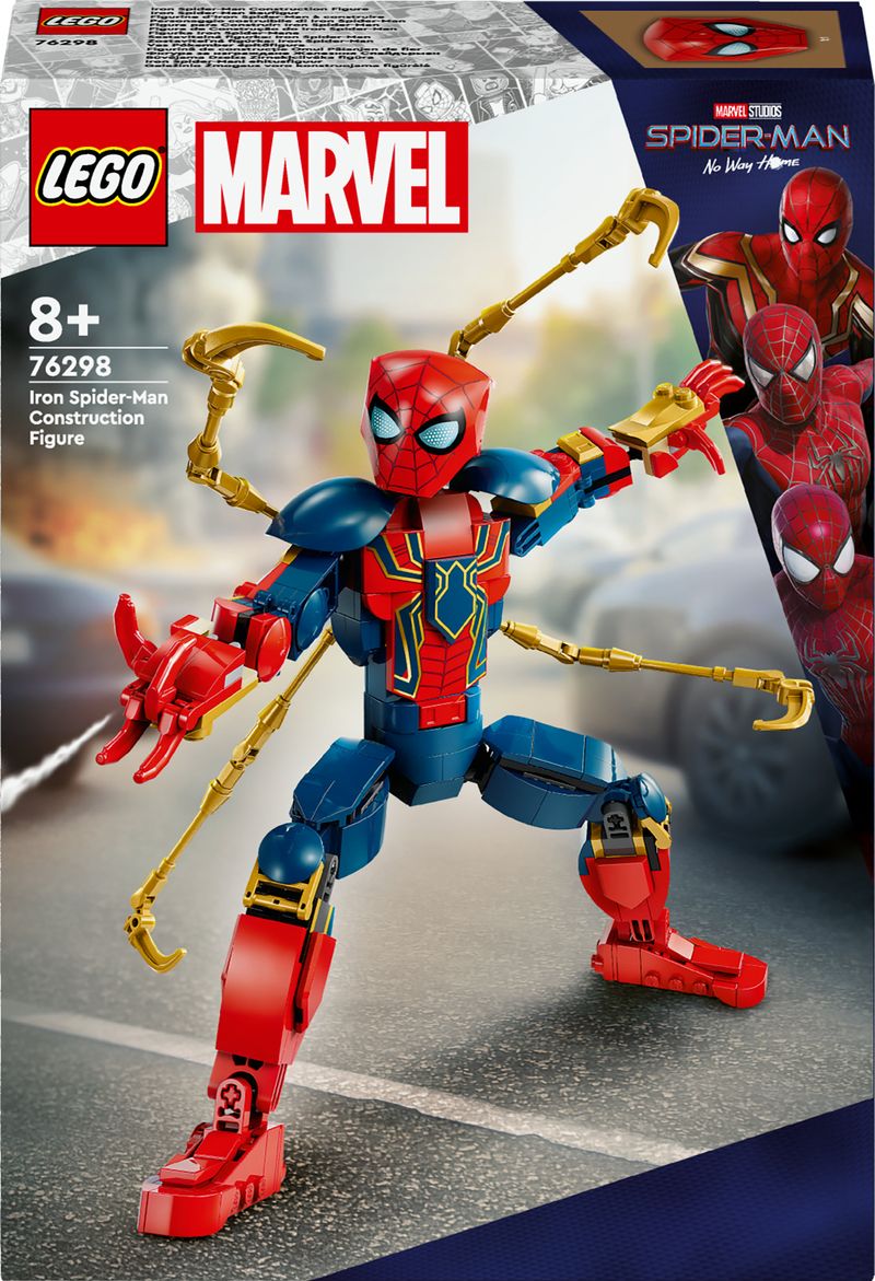 Personaggio-costruibile-di-Iron-Spider-Man---Lego-Marvel-76298