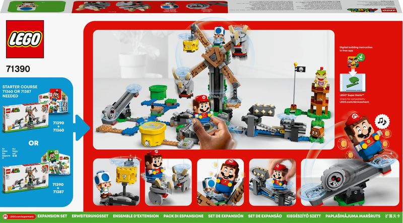 L’abbattimento-dei-Reznor---Pack-di-espansione---Lego-Super-Mario-71390