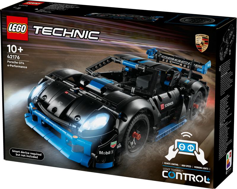 Auto-da-corsa-Porsche-GT4-e-Performance---Lego-Technic-42176