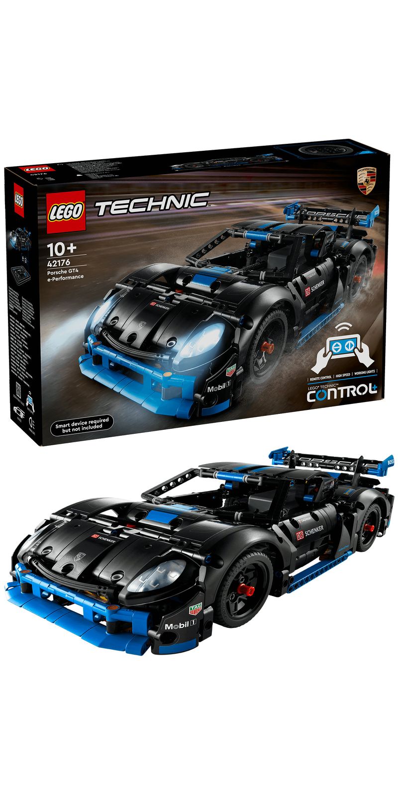 Auto-da-corsa-Porsche-GT4-e-Performance---Lego-Technic-42176