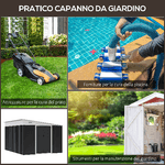 Outsunny-Ripostiglio-da-Giardino-con-Porta-Scorrevole-in-Acciaio-345x280.5x169-201cm-Nero