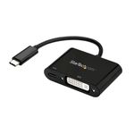 StarTech.com Adattatore USB C a DVI 1080p - Power Delivery - Convertitore Video USB Type-C a DVI