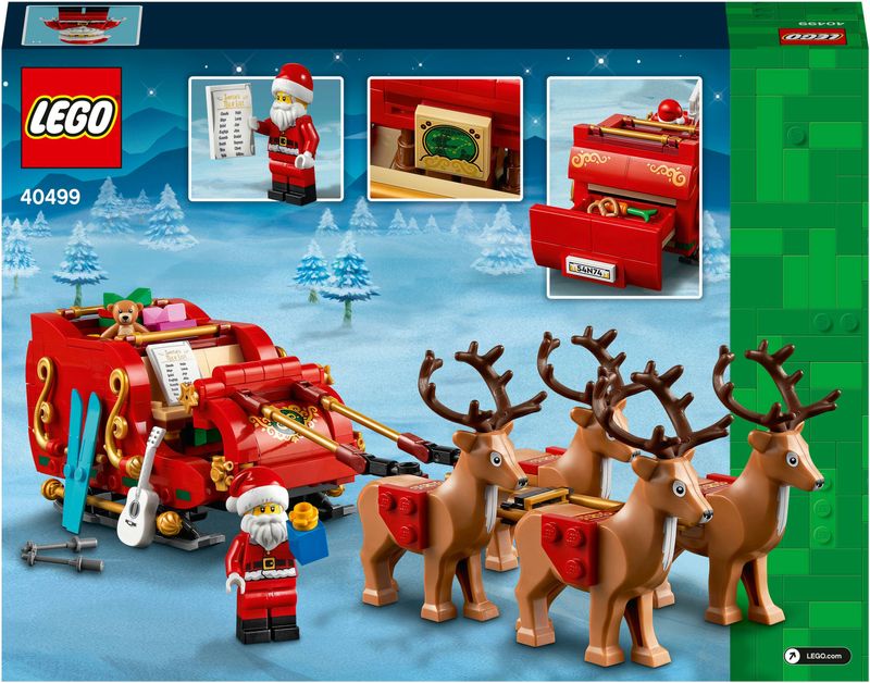 La-slitta-di-Babbo-Natale---Lego-40499