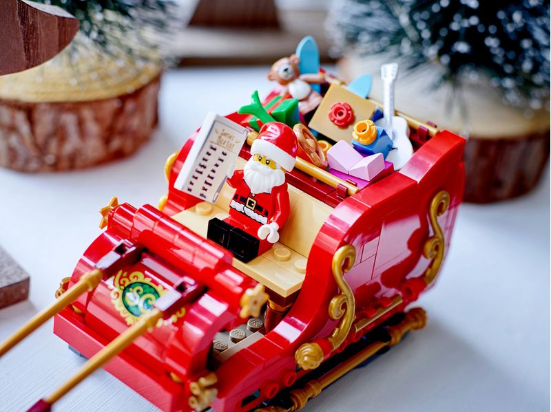 La-slitta-di-Babbo-Natale---Lego-40499