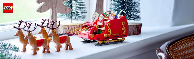 La-slitta-di-Babbo-Natale---Lego-40499