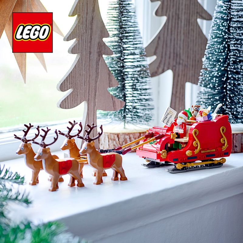 La-slitta-di-Babbo-Natale---Lego-40499