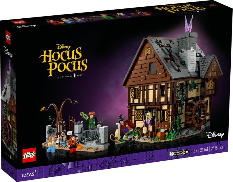 Disney-Hocus-Pocus--il-cottage-delle-sorelle-Sanderson---Lego-Ideas-21341