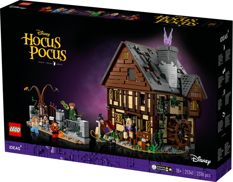 Disney-Hocus-Pocus--il-cottage-delle-sorelle-Sanderson---Lego-Ideas-21341