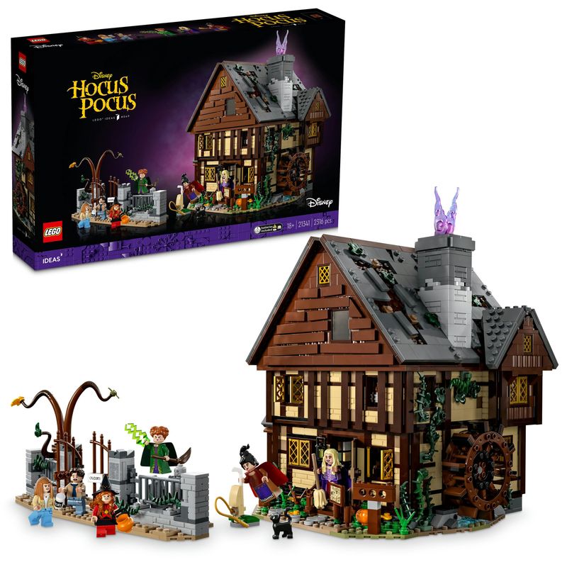 Disney-Hocus-Pocus--il-cottage-delle-sorelle-Sanderson---Lego-Ideas-21341