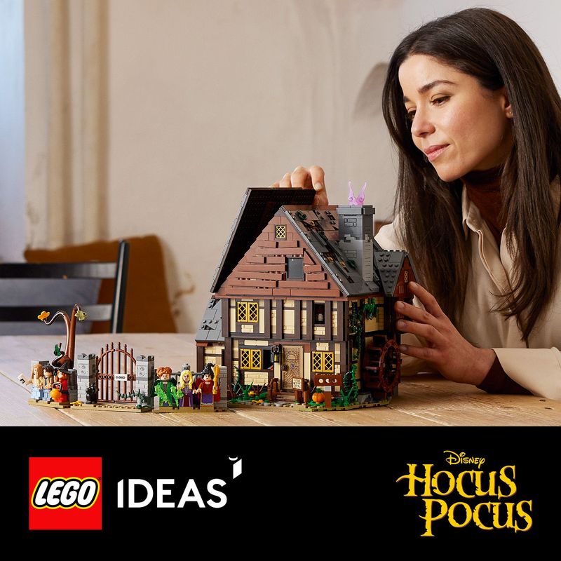 Disney-Hocus-Pocus--il-cottage-delle-sorelle-Sanderson---Lego-Ideas-21341