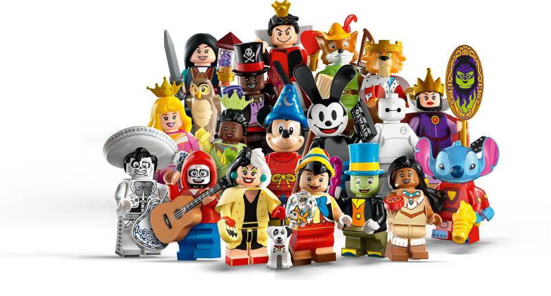 LEGO®-Minifigures---Disney-100---Lego-Minifigures-71038