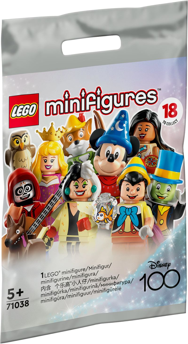 LEGO®-Minifigures---Disney-100---Lego-Minifigures-71038