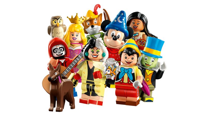 LEGO®-Minifigures---Disney-100---Lego-Minifigures-71038