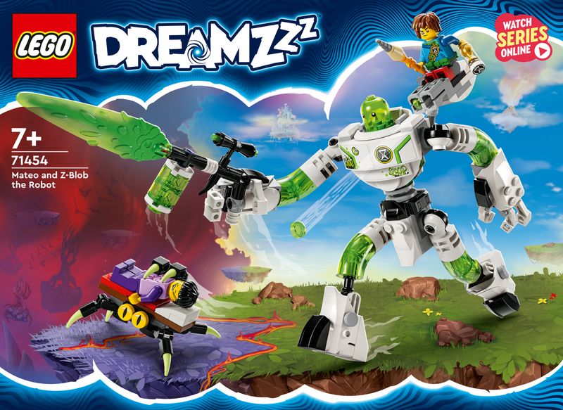 Mateo-e-il-robot-Z-Blob---Lego-Dreamzzz-71454