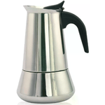 Orbegozo KFI 960 caffettiera manuale Moka Nero, Acciaio inox