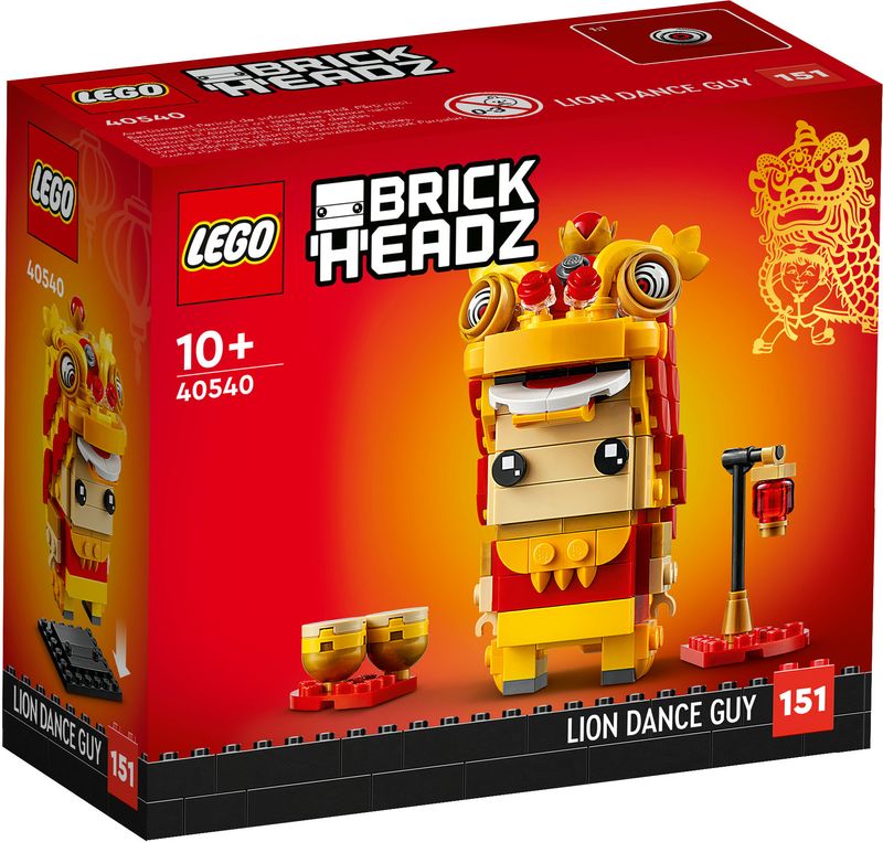 Danzatore-del-leone---Lego-Brick-Headz-40540