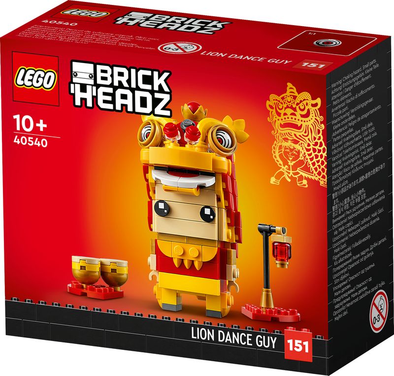 Danzatore-del-leone---Lego-Brick-Headz-40540