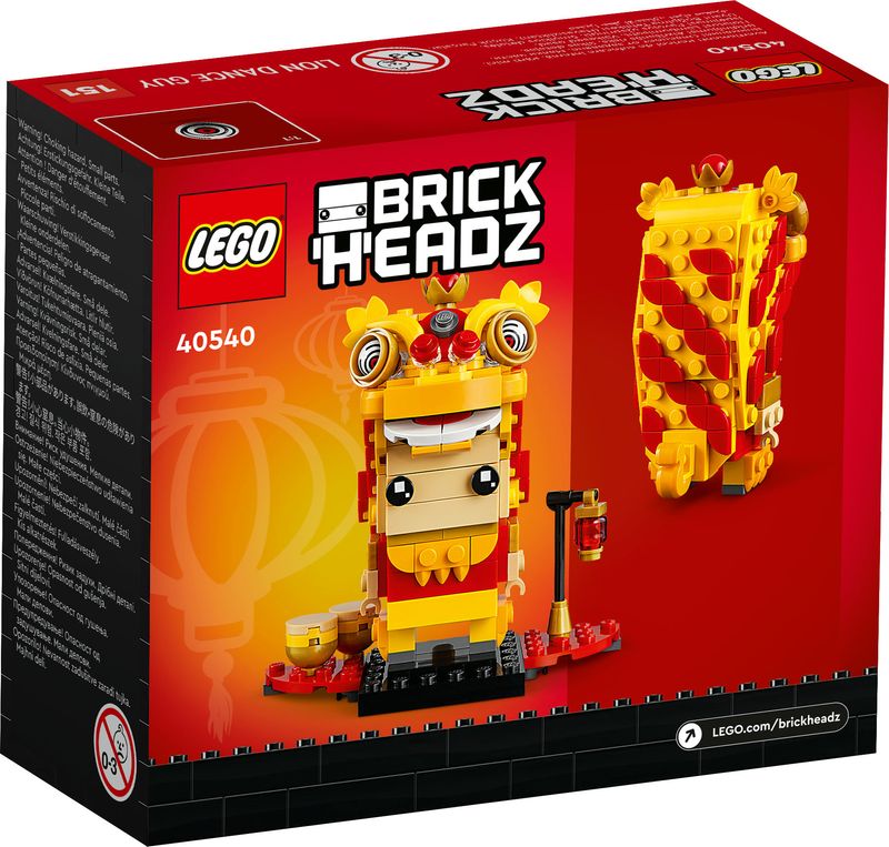 Danzatore-del-leone---Lego-Brick-Headz-40540