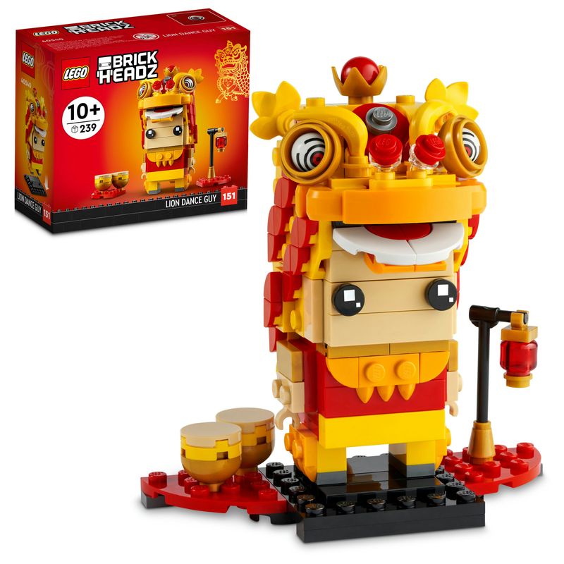 Danzatore-del-leone---Lego-Brick-Headz-40540