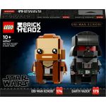 Lego Obi-Wan Kenobi™ e Darth Vader™ - Lego Brick Headz 40547