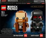 Obi-Wan-Kenobi™-e-Darth-Vader™---Lego-Brick-Headz-40547