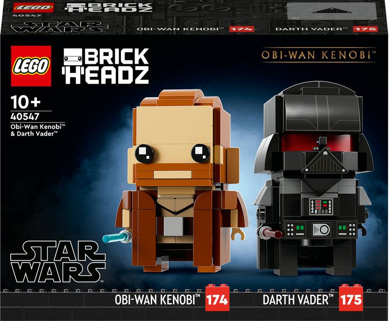 Obi-Wan-Kenobi™-e-Darth-Vader™---Lego-Brick-Headz-40547