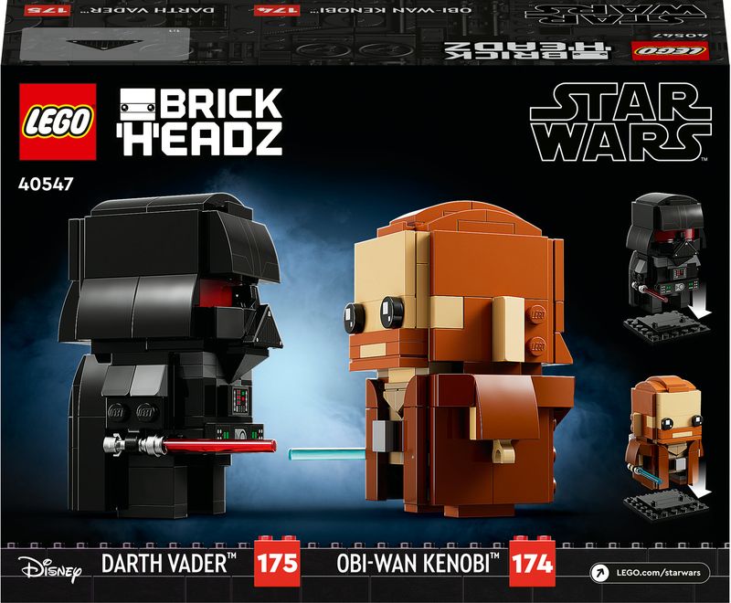 Obi-Wan-Kenobi™-e-Darth-Vader™---Lego-Brick-Headz-40547