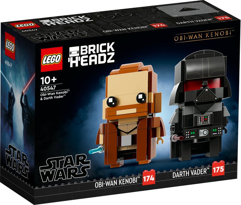 Obi-Wan-Kenobi™-e-Darth-Vader™---Lego-Brick-Headz-40547