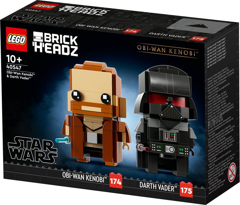 Obi-Wan-Kenobi™-e-Darth-Vader™---Lego-Brick-Headz-40547