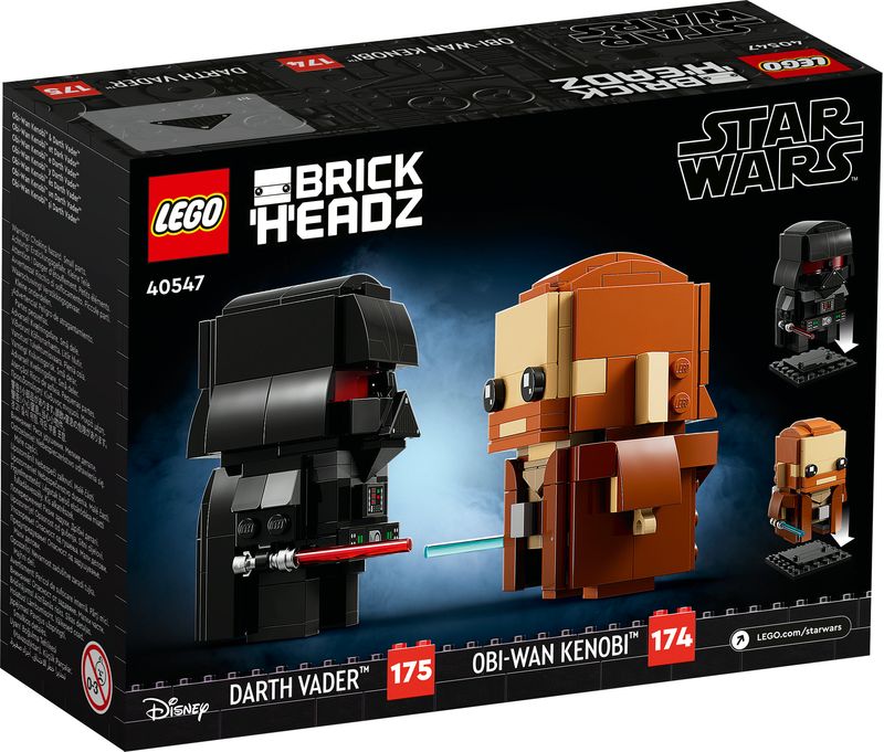 Obi-Wan-Kenobi™-e-Darth-Vader™---Lego-Brick-Headz-40547