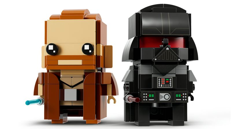 Obi-Wan-Kenobi™-e-Darth-Vader™---Lego-Brick-Headz-40547