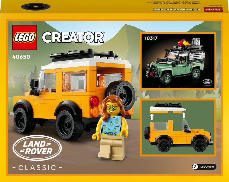 Land-Rover-Defender-classica---Lego-40650